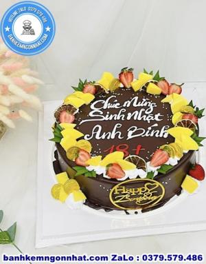 Bánh Kem Socola 123